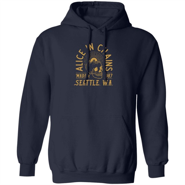 Kerin Cunningham Store Alice In Chains Made In 1987 Seattle W.A Shirt Kerin Cunningham Store Alice In Chains Made In 1987 Seattle W.A Shirt