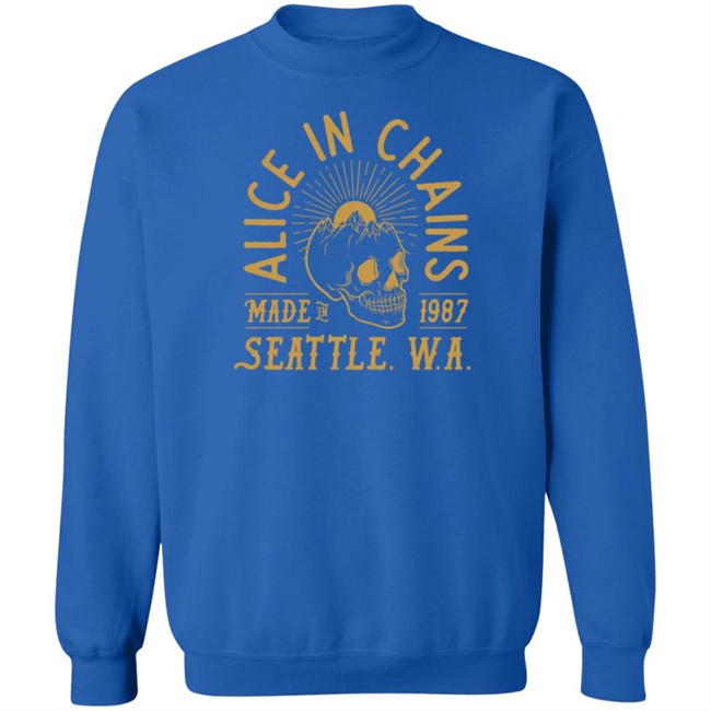 Kerin Cunningham Store Alice In Chains Made In 1987 Seattle W.A Shirt Kerin Cunningham Store Alice In Chains Made In 1987 Seattle W.A Shirt