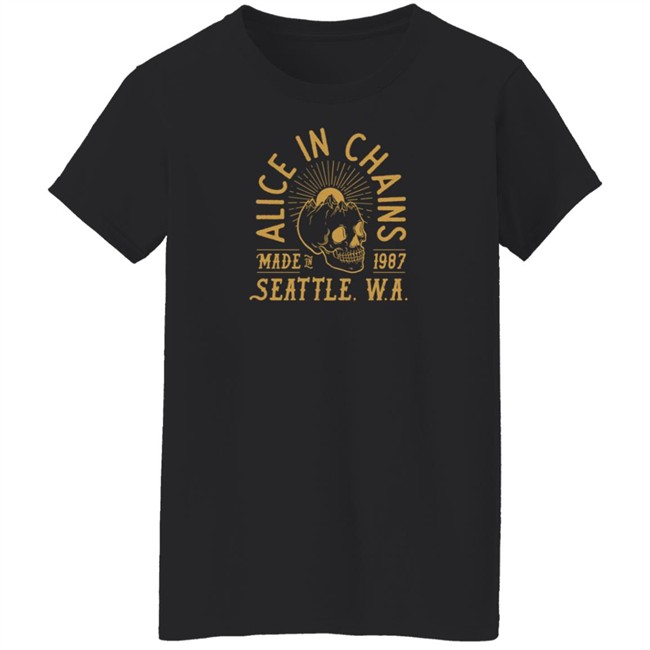 Kerin Cunningham Store Alice In Chains Made In 1987 Seattle W.A Shirt Kerin Cunningham Store Alice In Chains Made In 1987 Seattle W.A Shirt