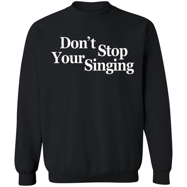Bambamclothes Don't Stop Your Singing Hoodie Bambamclothes Don't Stop Your Singing Hoodie