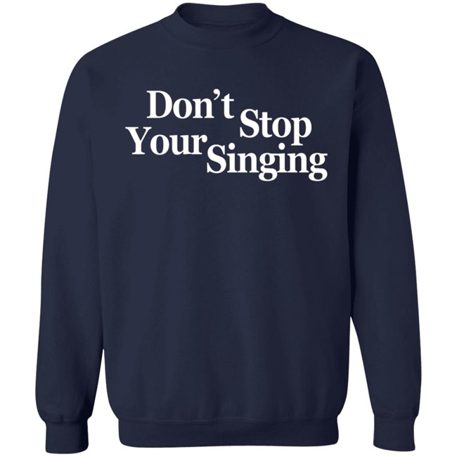 Bambamclothes Don't Stop Your Singing Hoodie Bambamclothes Don't Stop Your Singing Hoodie