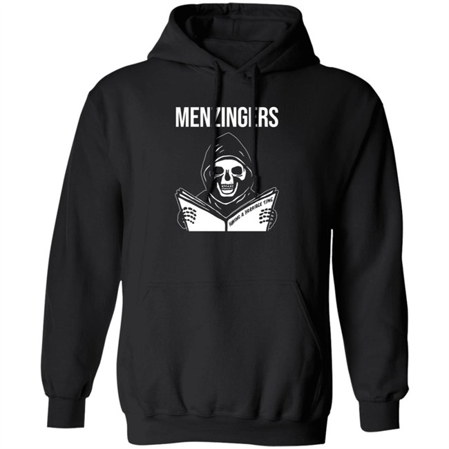 The Menzingers Merch Good Things Reaper Having A Horrible Time Shirt The Menzingers Merch Good Things Reaper Having A Horrible Time Shirt
