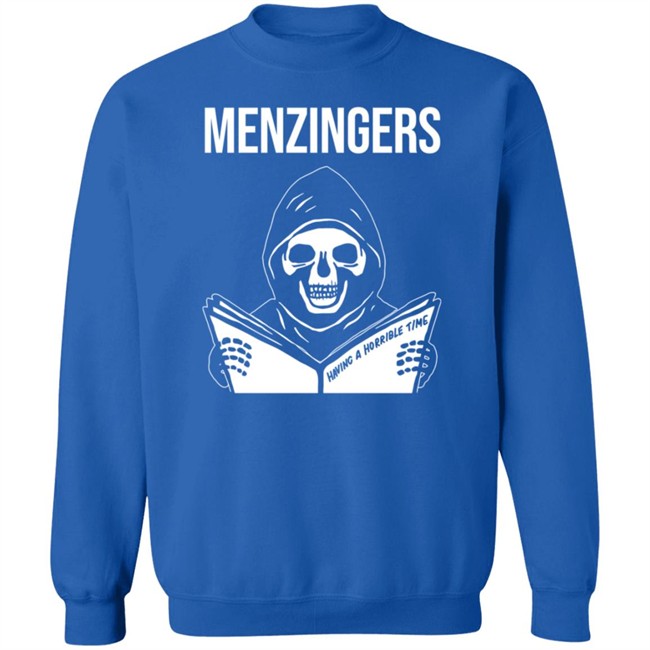The Menzingers Merch Good Things Reaper Having A Horrible Time Shirt The Menzingers Merch Good Things Reaper Having A Horrible Time Shirt