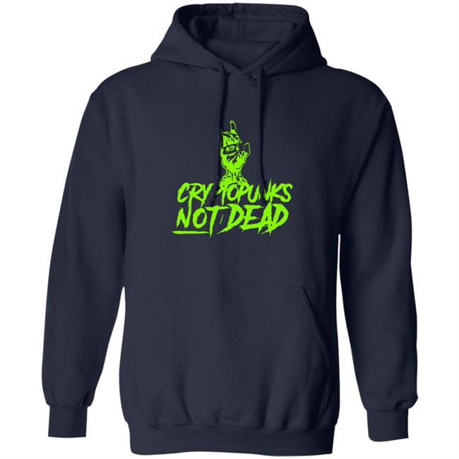 AYZD NFT Merch Cryptopunks Not Dead Shirt AYZD NFT Merch Cryptopunks Not Dead Shirt