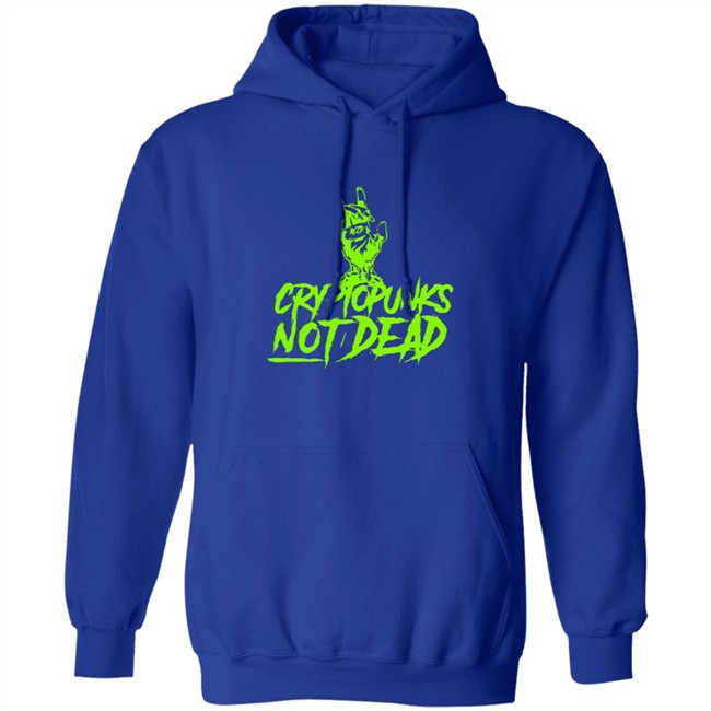 AYZD NFT Merch Cryptopunks Not Dead Shirt AYZD NFT Merch Cryptopunks Not Dead Shirt