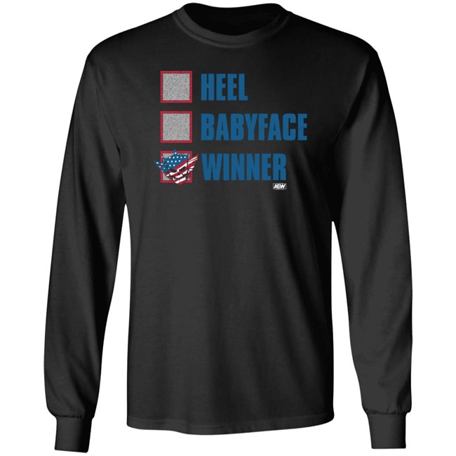 Shop AEW Cody Rhodes Hell Babyface Winner 2177 Shirt Shop AEW Cody Rhodes Hell Babyface Winner 2177 Shirt