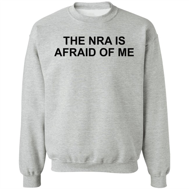 Abbey Clements The Nra Is Afraid Of Me Long Sleeve T Shirt Abbey Clements The Nra Is Afraid Of Me Long Sleeve T Shirt