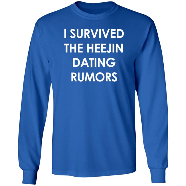 I Survived The Heejin Dating Rumors Shirt I Survived The Heejin Dating Rumors Shirt