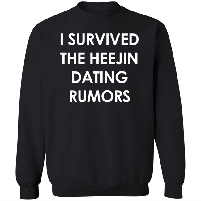 I Survived The Heejin Dating Rumors Shirt I Survived The Heejin Dating Rumors Shirt
