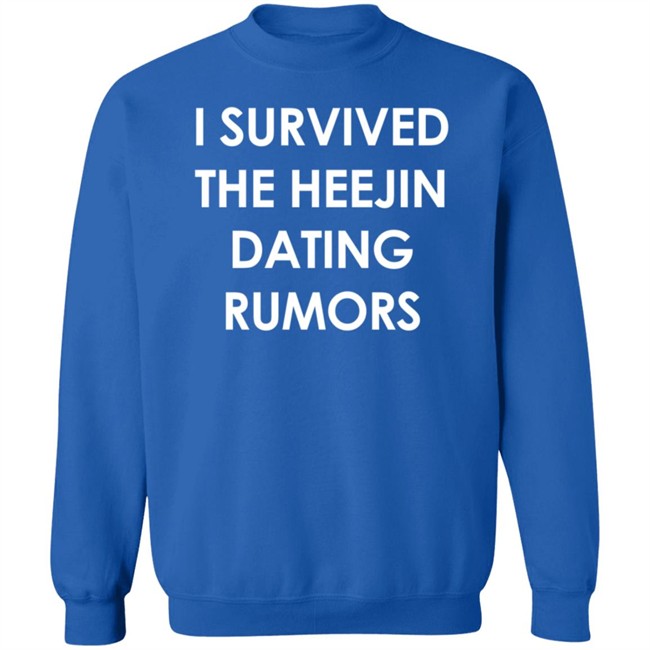 I Survived The Heejin Dating Rumors Shirt I Survived The Heejin Dating Rumors Shirt