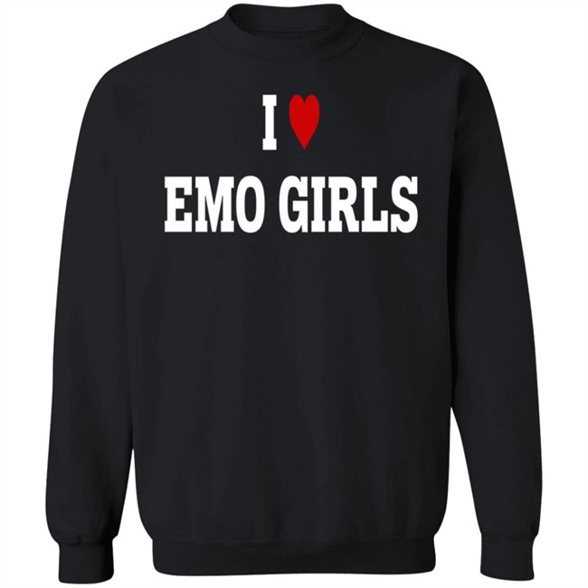 I Love Emo Girls T Shirt Willem Dahoe Romancaandle I Love Emo Girls T Shirt Willem Dahoe Romancaandle