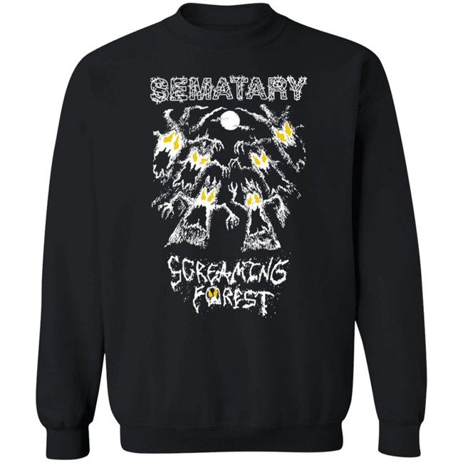 Sematary Merch Screaming Forest T Shirt Haunted Mound Sematary Merch Screaming Forest T Shirt Haunted Mound