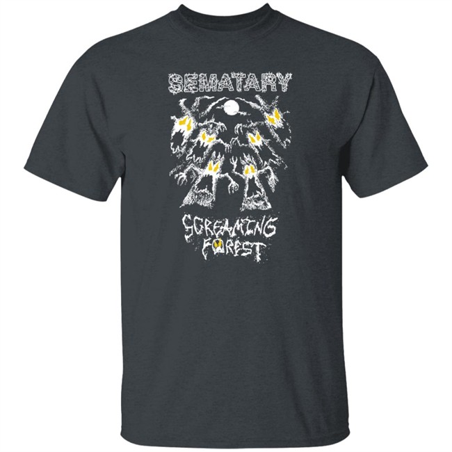 Sematary Merch Screaming Forest T Shirt Haunted Mound Sematary Merch Screaming Forest T Shirt Haunted Mound