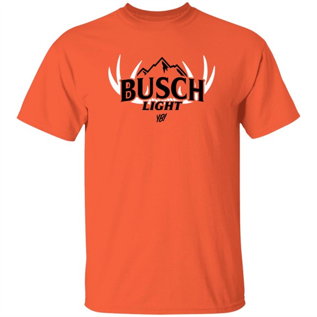 You Betcha Merch Busch Light X You Betcha Orange Hunt Shirt