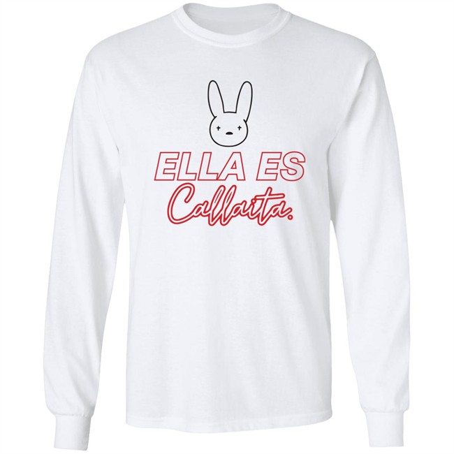 Bad Bunny Merch Ella Es Callaita Hoodie Bad Bunny Merch Ella Es Callaita Hoodie
