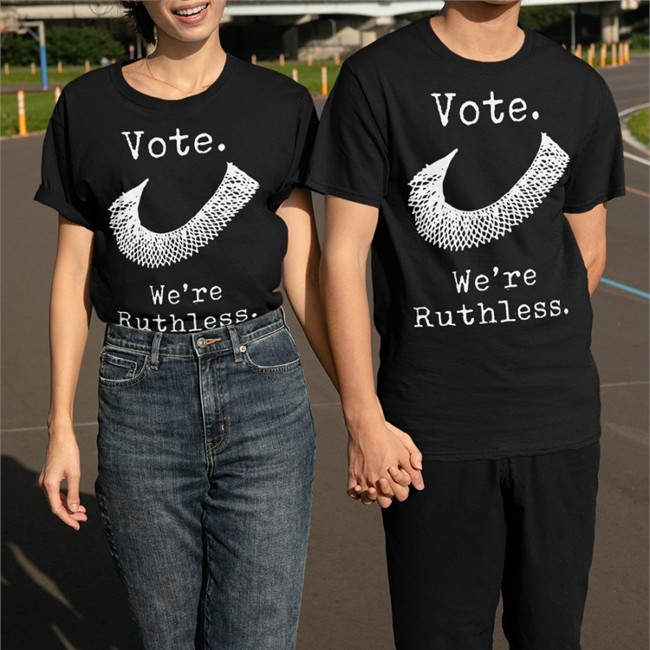 Aunt Crabby Calls Bullshit Vote We're Ruthless Shirt
