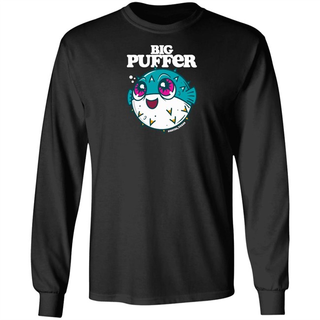 Big Puffer Merch Big Puffer® Mascot Crewneck Sweatshirt Austin Texas Big Puffer Merch Big Puffer® Mascot Crewneck Sweatshirt Austin Texas