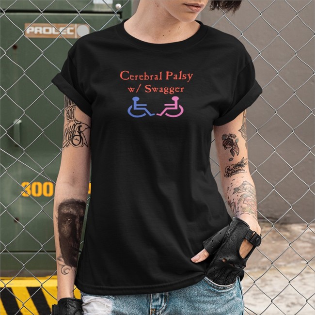 Cerebral Palsy W Swagger T Shirt