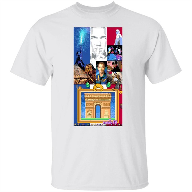 France On Reddit Pixel T Shirt Netflix France