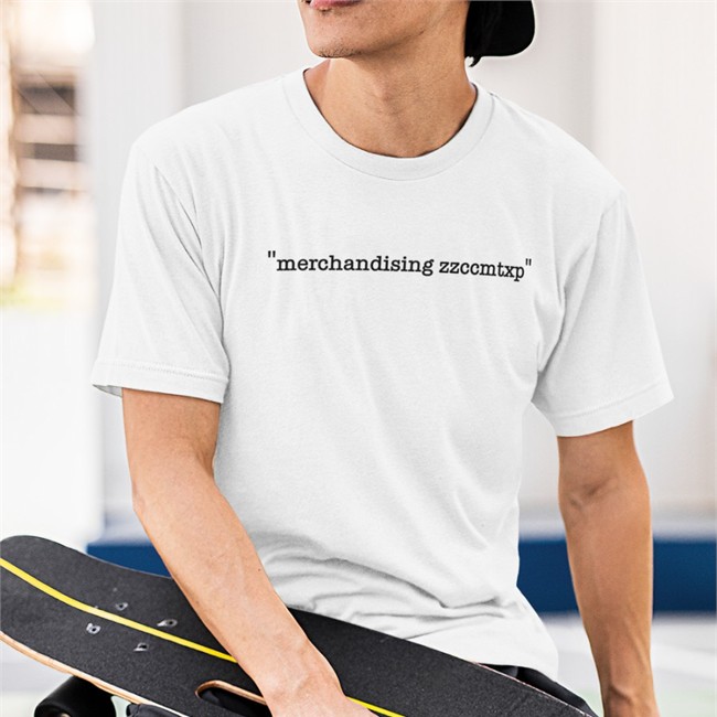 Merchandising Zzccmtxp Shirt White Merchandising Zzccmtxp Shirt White