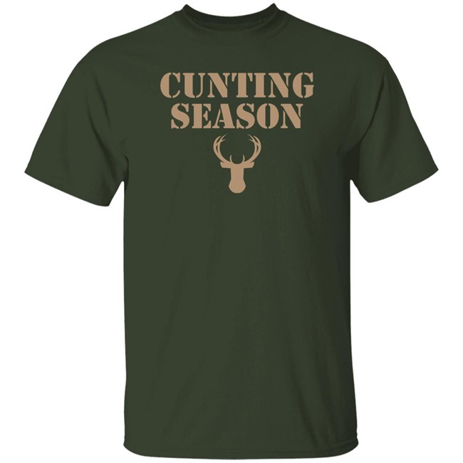 Cunting Season Tee Shirt Virghoes Shop Milwaukee Bucks Cunting Season Tee Shirt Milwaukee Bucks Virghoes Shop