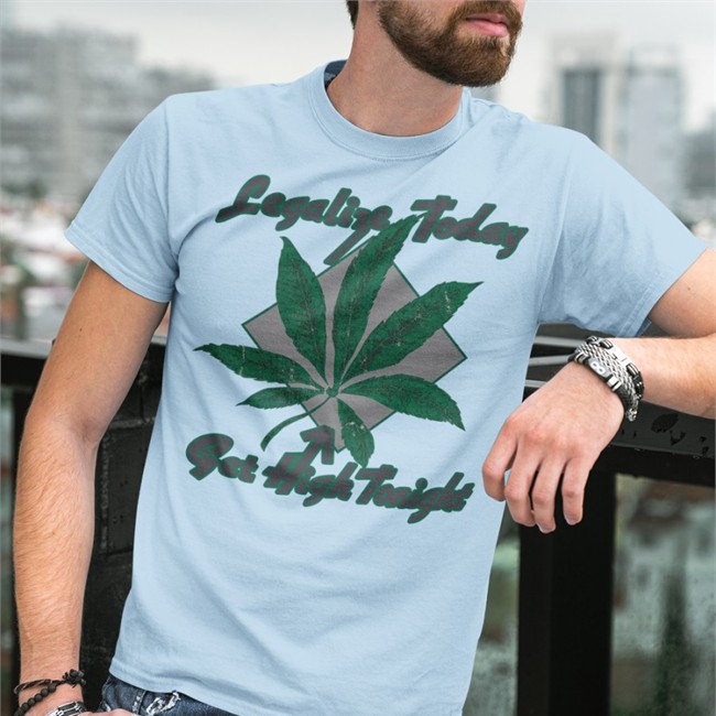 Legalize Today Get High Tonight Shirt