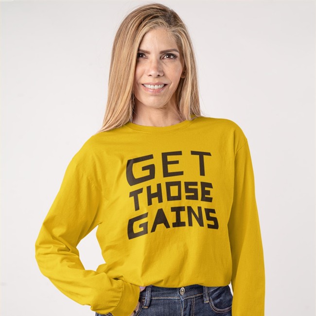 Wolfinwolfi Get Those Gains Tee Wolfinwolfi Get Those Gains Hoodie