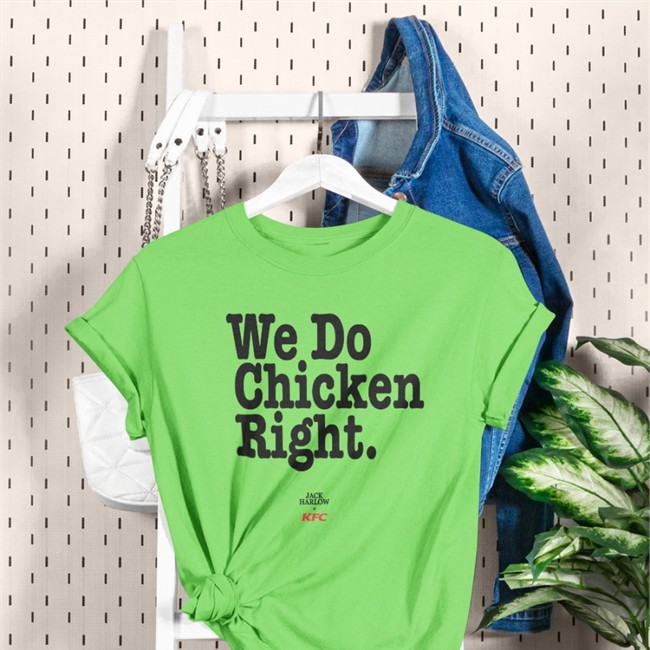 We Do Chicken Right KFC Crewneck Sweatshirt Jack Harlow Merch