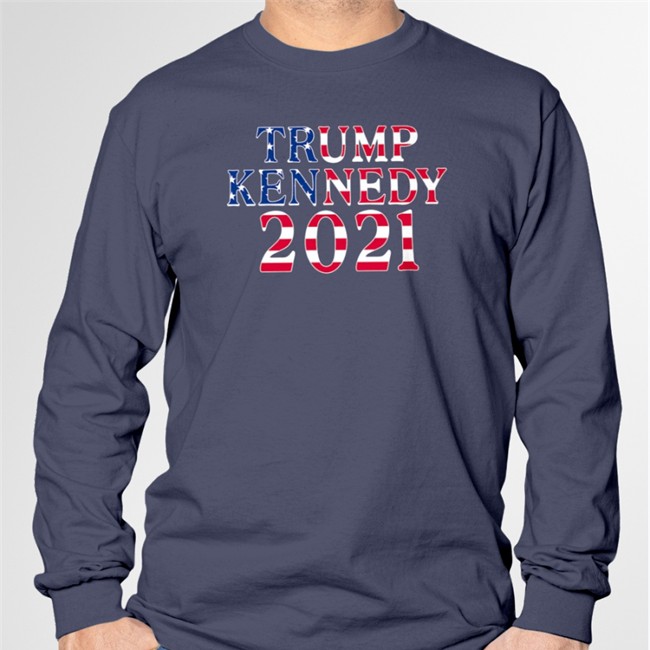 Trump Kennedy American Flag Hoodie Jason Selvig Trump Kennedy American Flag Tee Shirt Jason Selvig