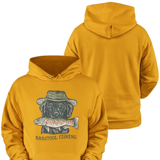 Red Line Radio Barstool Fishing T Shirt