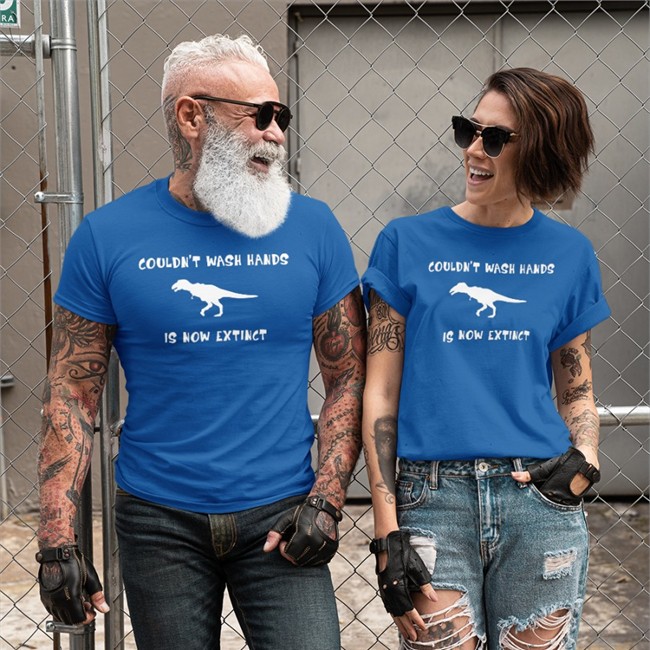 Dinosaurs Couldn't Wash Hands Is Now Extinct Shirt Funny Brandy Bmadams_7 Couldn't Wash Hands Is Now Extinct Dinosaurs T Shirts