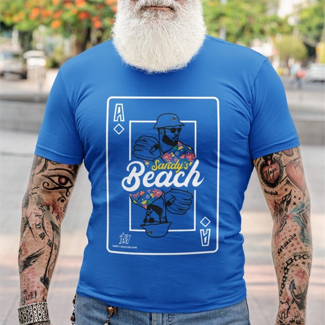 Sandy's Beach Tee Sandy Alcántara Miami Marlins At Loandepot Park