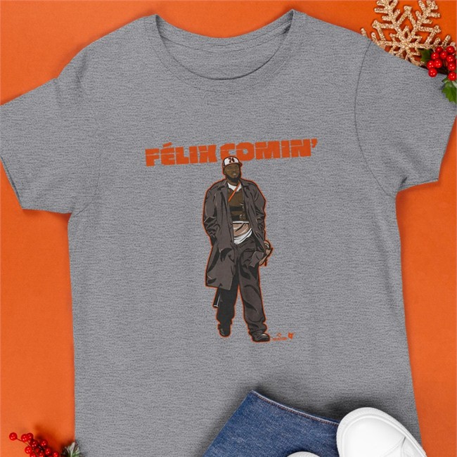 Félix Bautista Félix Comin' Hooded Sweatshirt BreakingT