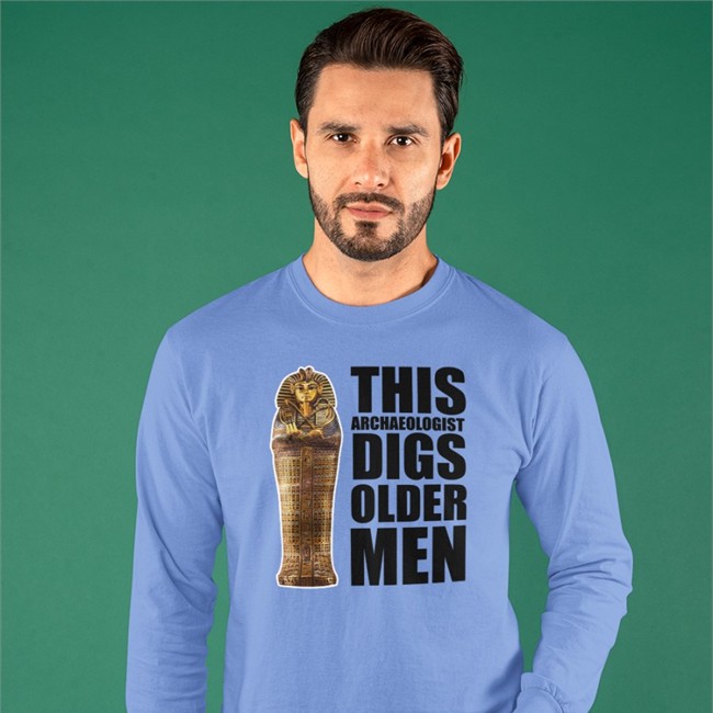 Rabia O'chaudry This Archaeologist Digs Older Men Shirts Rabiasquared This Archaeologist Digs Older Men Shirt