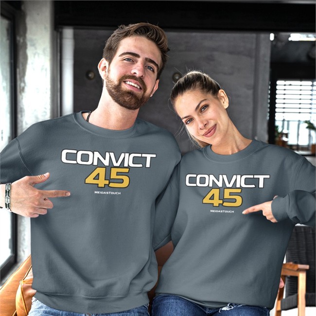 Meidastouch Merch Convict 45 Tee Shirt Hillary Clinton