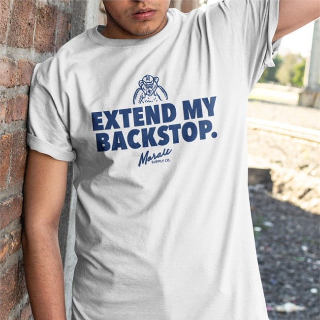Dom Extend My Backstop Hoodie Moralesupplyco Moralesupplyco Extend My Backstop T Shirt Dom