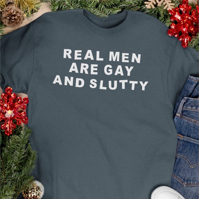 Girlofswords Real Men Are Gay Shirt Real Men Are Gay Tee