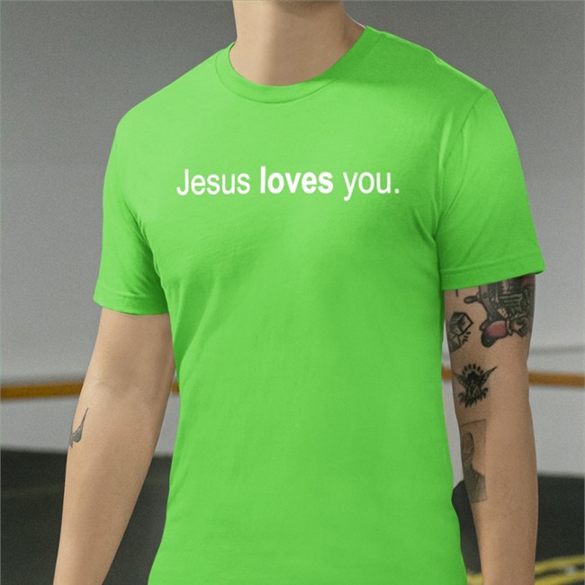 Jesus Loves You T-Shirt Temilade Salami Jesus Loves You New Hoodie