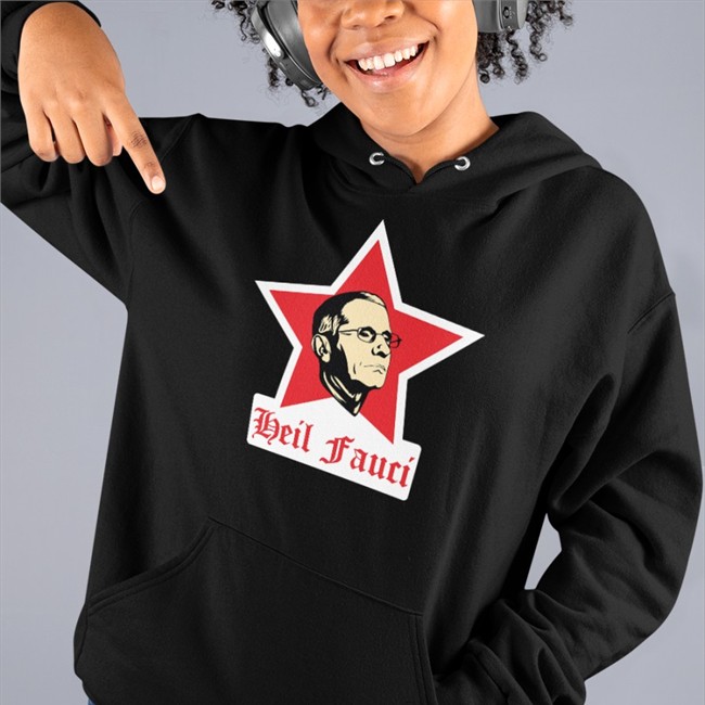 Ethan Schmidt Heil Fauci Propaganda Star Tee Patriottakes
