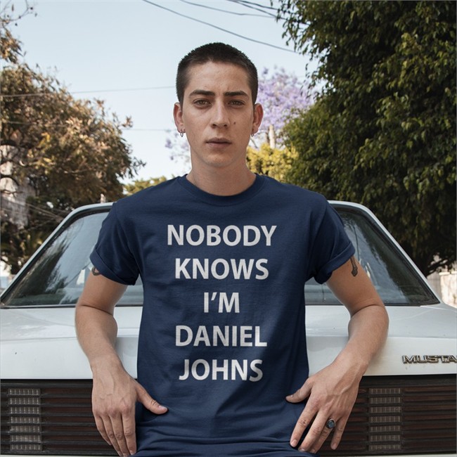 Nobody Knows I'm Daniel Johns Long Sleeve Shirt Daniel Johns Nobody Knows I'm Daniel Johns Shirt Daniel Johns