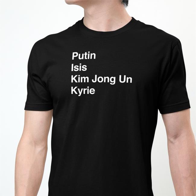 Barstool Sports Merch Putin Isis Kim Jong Un Kyrie Ki List Long Sleeve T Shirt