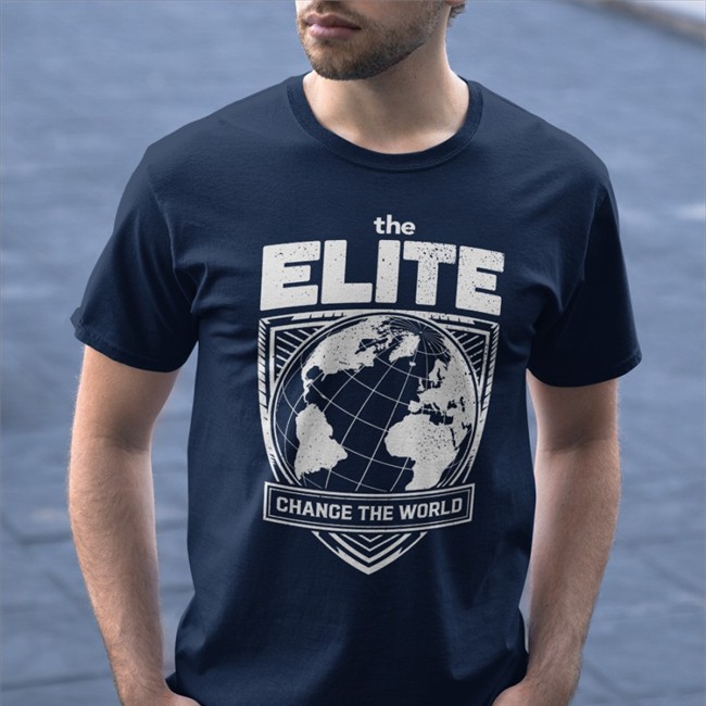The Elite Change The World Shirt Pro Wrestling Tees Merch The Elite Change The World Sweatshirt Hovseofbiack