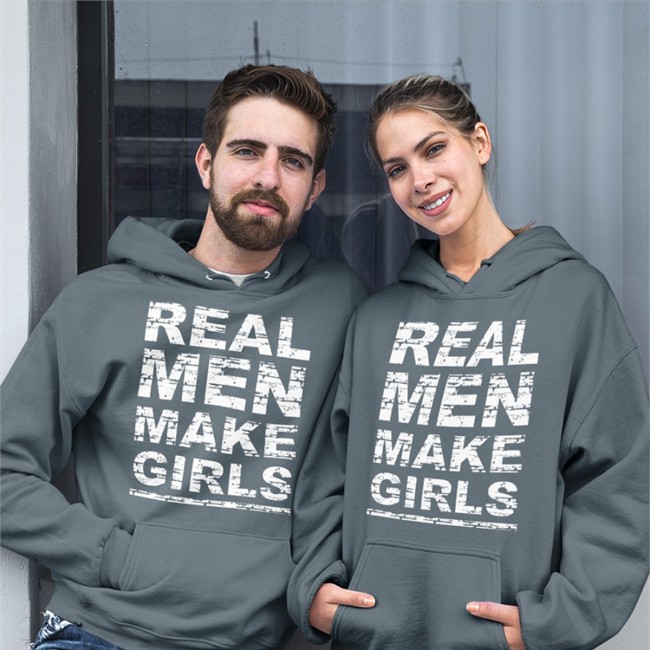 Real Men Make Girls Hoodie Foone