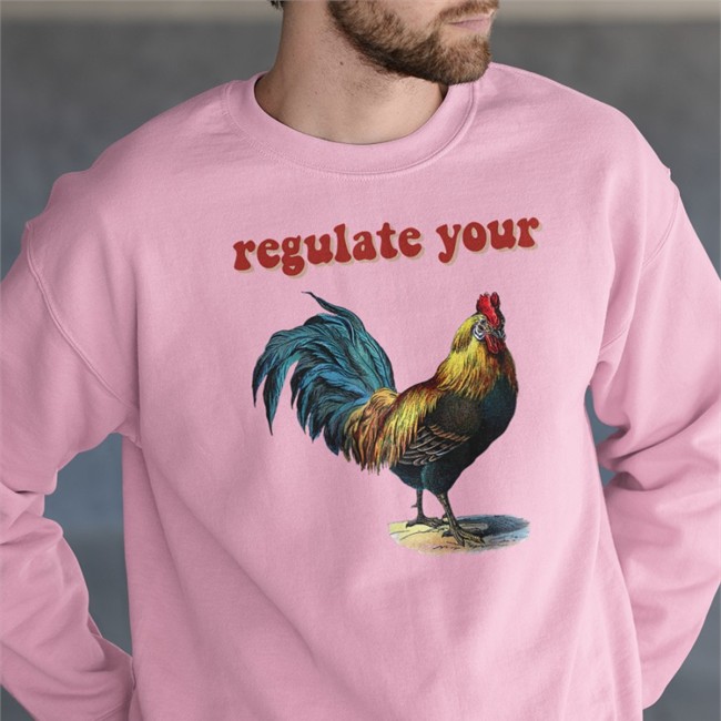 Regulate Your Cock T Shirt Sport grey