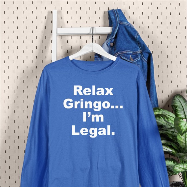 Relax Gringo I'm Legal Hoodie Relax Gringo I'm Legal Tee Right Wing Cope