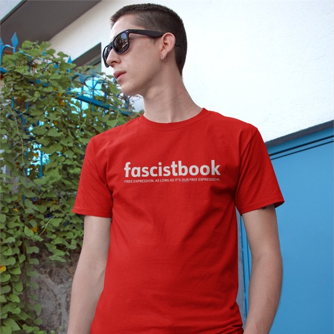 Fascistbook Free Expression As Long As It's Our Free Expression T Shirt