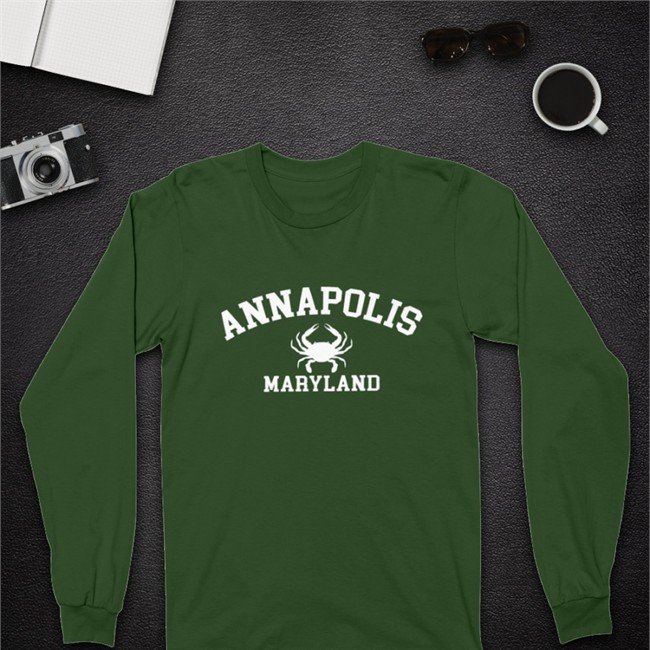 Ghost Mike Toscano Crab Annapolis Maryland T Shirt Mtosc98