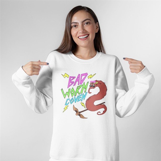 Bad Worm Coven Shirts Pandochy Bad Worm Coven Tee Pandochy