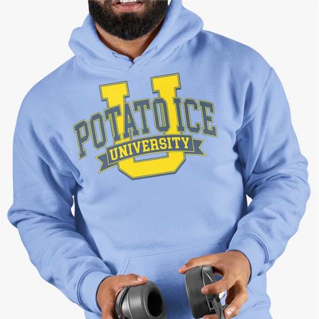 Potato Ice University Long Sleeve T Shirt Potato Ice University Tee Shirt Samanthorium