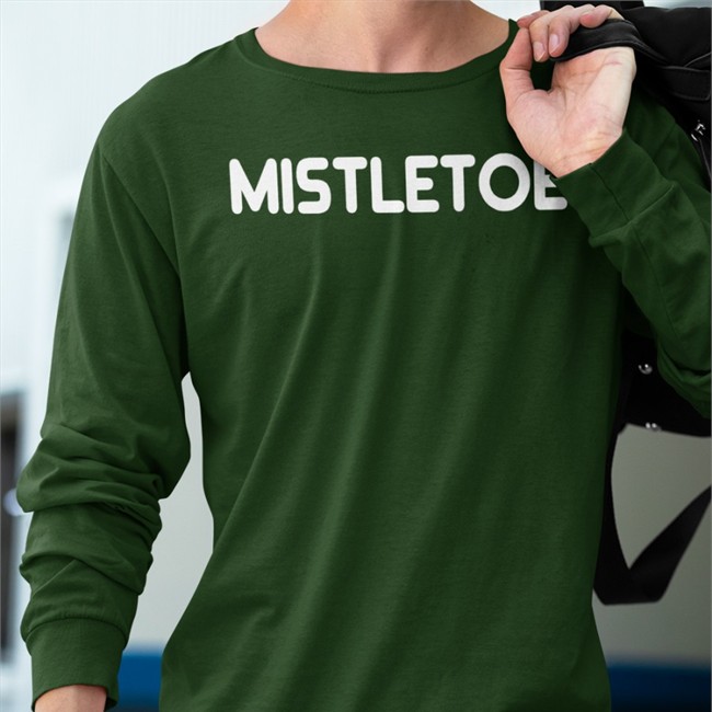 Mistletoe Hoodie Mistletoe Christmas Holiday T Shirts Baseball Chickie